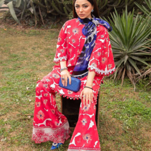 Maria B Mprint Heavy Embroidered Lawn Collection for Women's