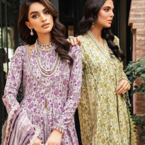 Maria B Mprint Vol 2 Heavy Embroidered Spangle Work Lawn 2025