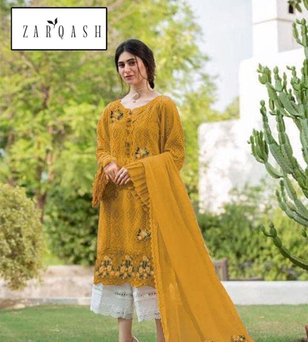 ZARQASH Chicken Kari Suites and Dresses in Cotton Stuff for women's